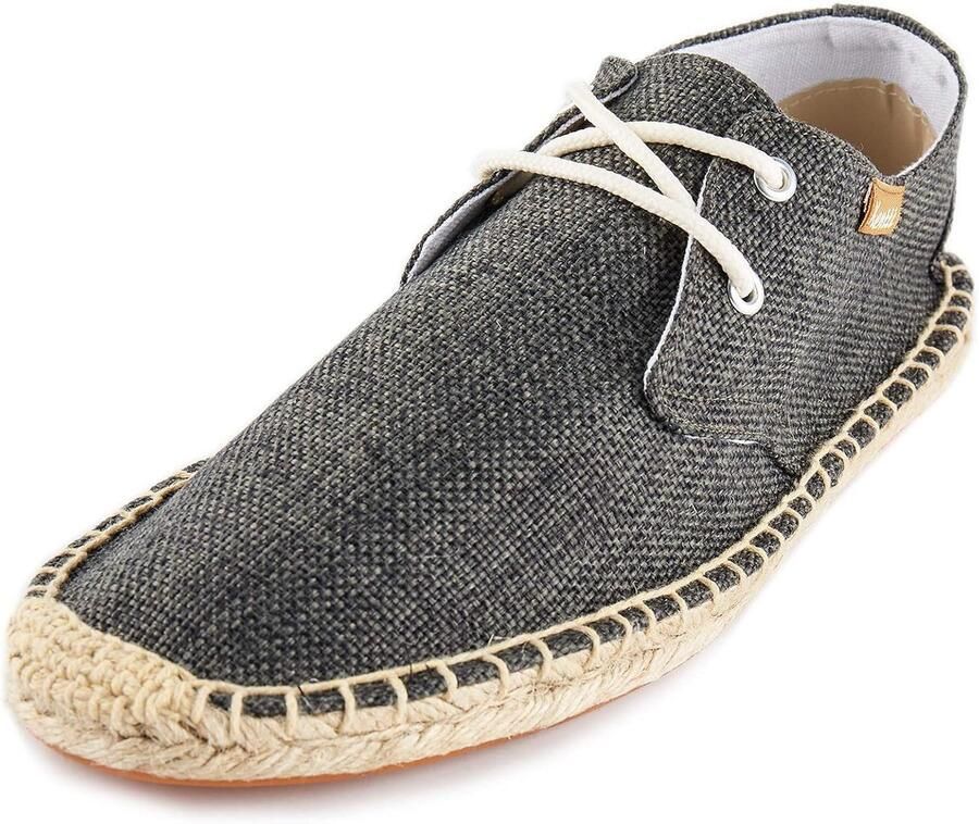 Canvas Espadrilles Heren Casual Instappers Zomerse Wandelingen Antislip Rubberen Zool Platform