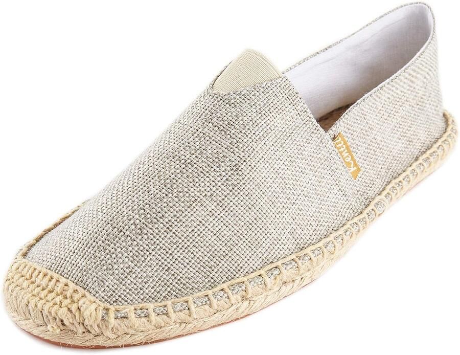 Canvas Espadrilles Heren Instappers Zomerschoenen Ontspannen Zomer Ademend Canvas Materiaal Effengekleurd