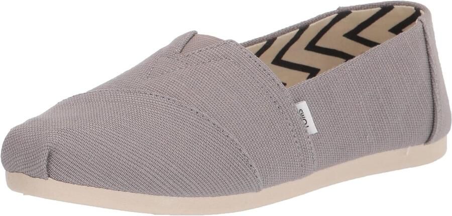 Canvas Instappers Platte Schoenen Casual Dames Duurzame Canvas Stof