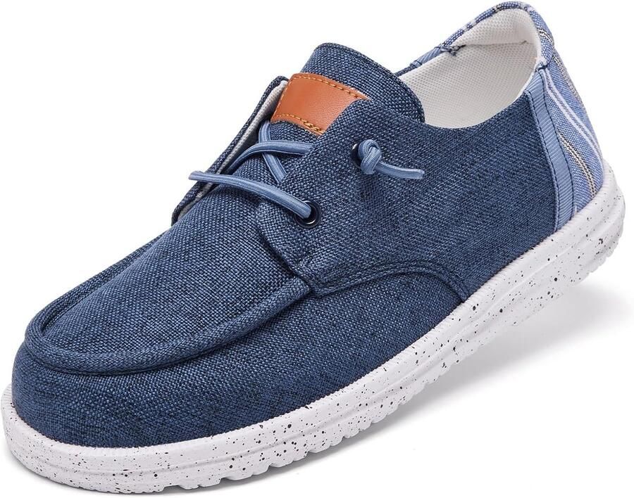 Canvas Loafers Instapschoenen Mocassins