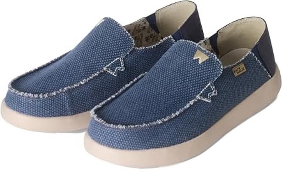 Canvas Loafers Lichtgewicht Casual Diep Navy