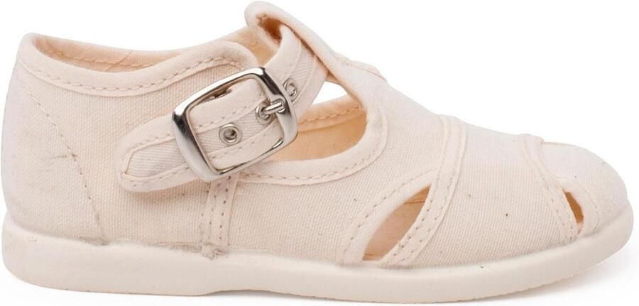 T-bar Canvas Sandaaltjes voor Jongens met Gespsluiting