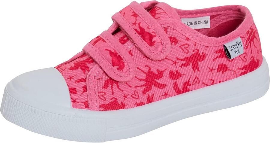 Canvas Schoenen Kinderen & Casual Plimsolls met Klittenband