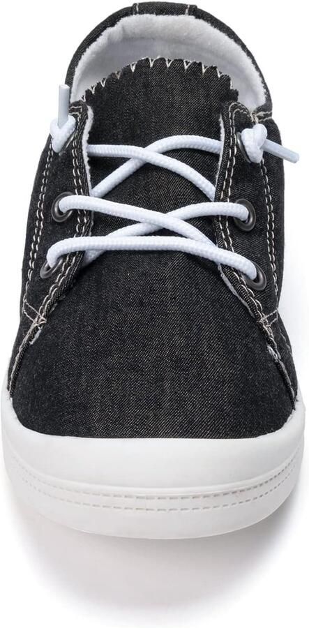 Canvas Slip-On Sneakers voor dames modieus casual canvas comfortabele wandelschoenen
