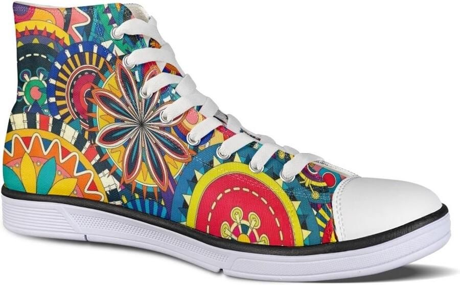 Canvas Sneakers zonder merk voor en Comfortabele Veterschoenen