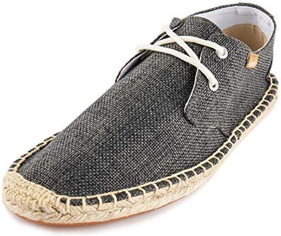 Casual Canvas Espadrilles voor Heren met Vetersluiting