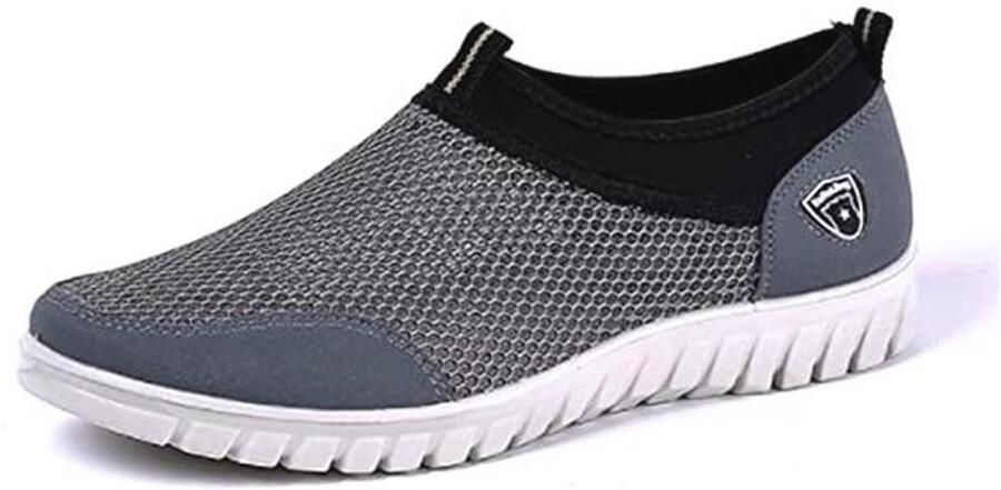 Casual Comfortabele Slip-On Sneakers voor Mannen Lichtgewicht Wandelschoenen