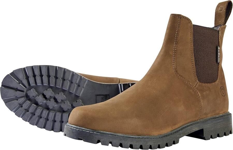 Casual enkellaarzen met wasachtig leer en vochtafvoerend voetbed