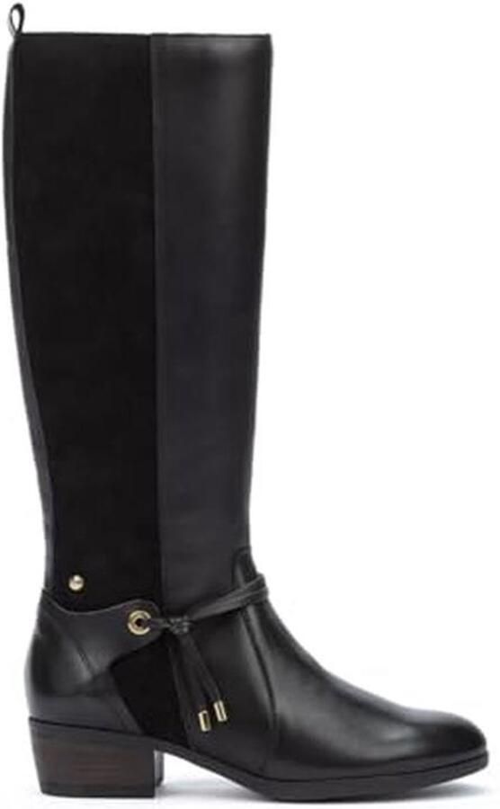 Casual leren laarzen voor vrouwen met comfortabele inlegzolen