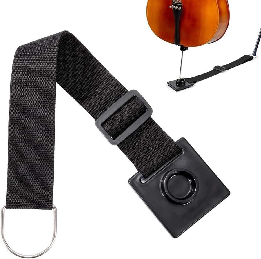 Cello Eindstift anker verstelbare ankerhouder antislip standaard met metalen D-ring en verdikte spons