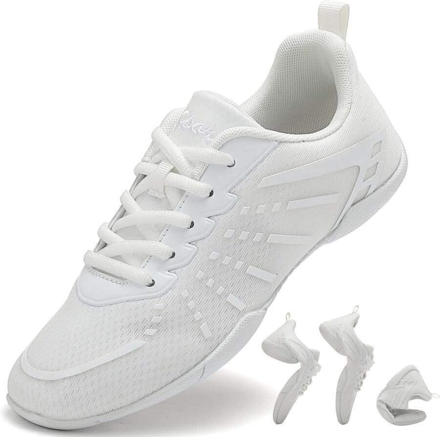 Cheerleaderschoenen Wit 31 EU Lichtgewicht en Ademend Voor Meisjes