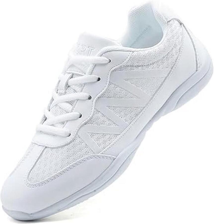Cheerleading Dansschoenen voor Dames en Meisjes Wit Jazz Dansschoenen voor Yoga Training en Aerobics