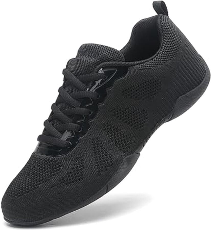 Cheerleading Schoenen Dames Meisjes Dansschoenen voor Gym Yoga en Aerobics Witte Sneakers