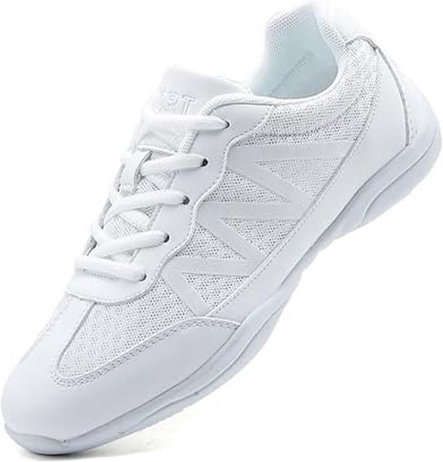Cheerleading Schoenen Dames Meisjes Wit Dansschoenen voor Jazz Yoga Aerobic en Training