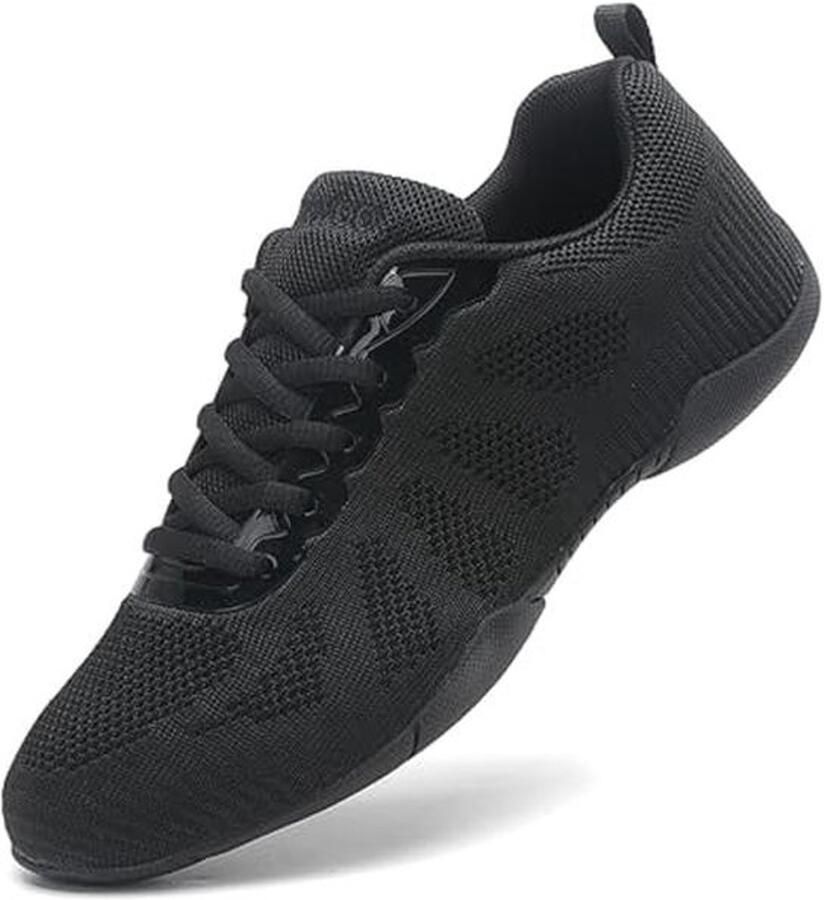 Cheerleading Schoenen voor Dames en Meisjes Witte Jazz Dansschoenen voor Yoga en Aerobic