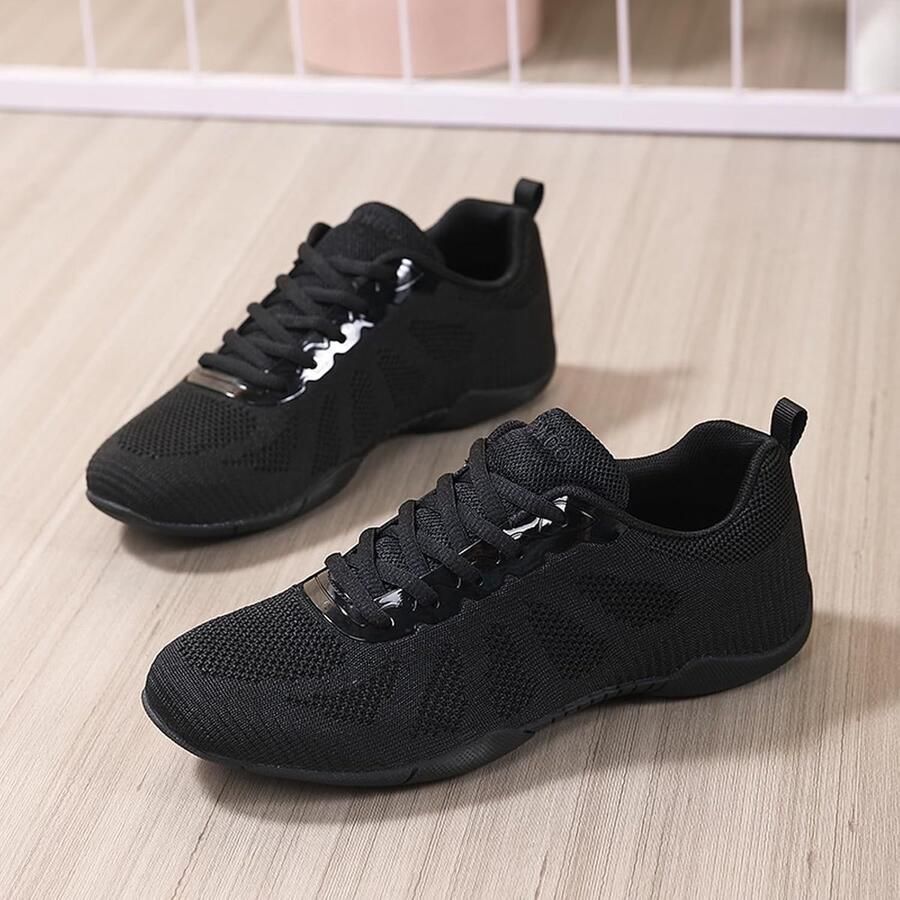 Cheerleading-schoenen voor dames jazz yoga trainingsschoenen meisjes cheerleadingschoenen dansschoenen gymnastiek outdoor sportschoenen gymschoenen veterschoenen