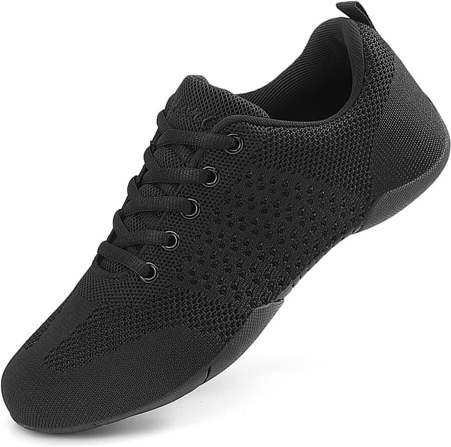 Cheerleading Schoenen Zwart 32 EU Lichtgewicht Sneakers voor Meisjes Voor Cheerleading en Gymnastiek