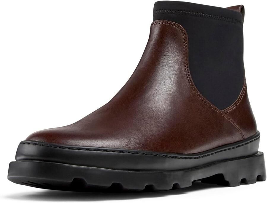 Chelsea Boot Dames Klassiek Leer Duurzaam Zwart