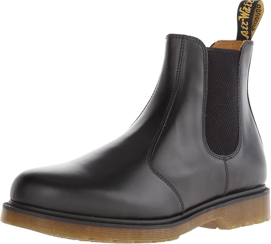 Chelsea Boot Heren Sneakers Style Hoog Zwart Leer Look