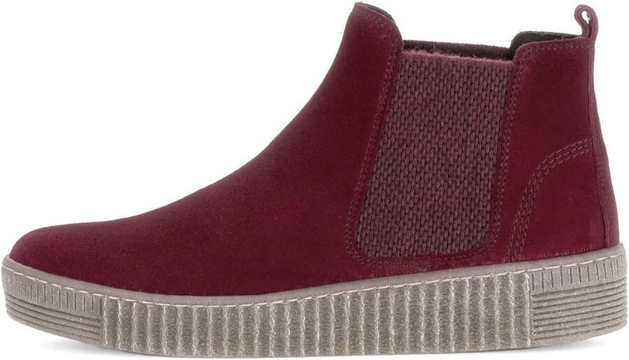 Chelsea Boots voor Dames met Hak en Lederen Voering