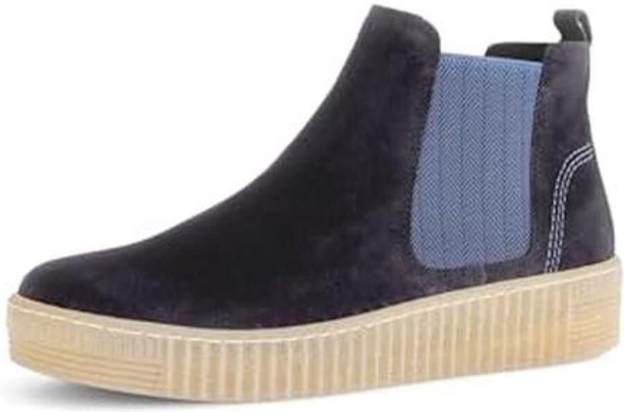 Chelsea Boots voor Dames Modieuze Veterschoenen met Comfortabele Breedte G