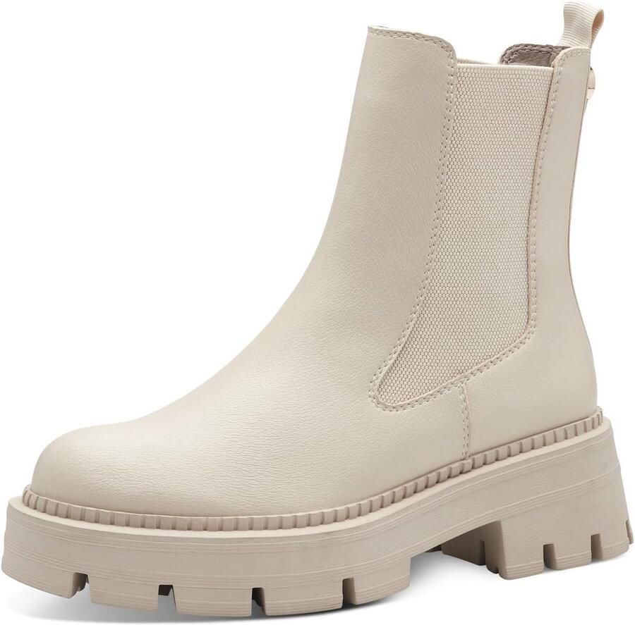Chelsea Boots voor Dames Zwart Leren Enkelhoge Laarzen