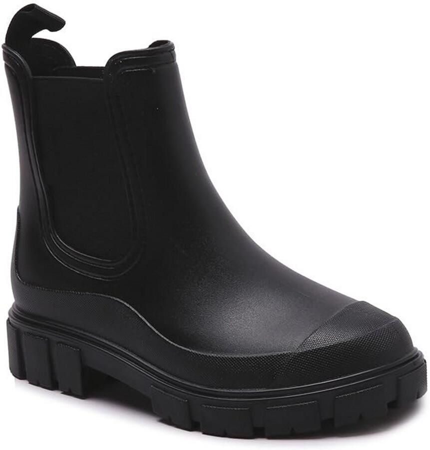 Chelsea enkellaarzen voor dames waterdichte tuinlaarzen met antislip en korte regenlaarzen voor buitengebruik