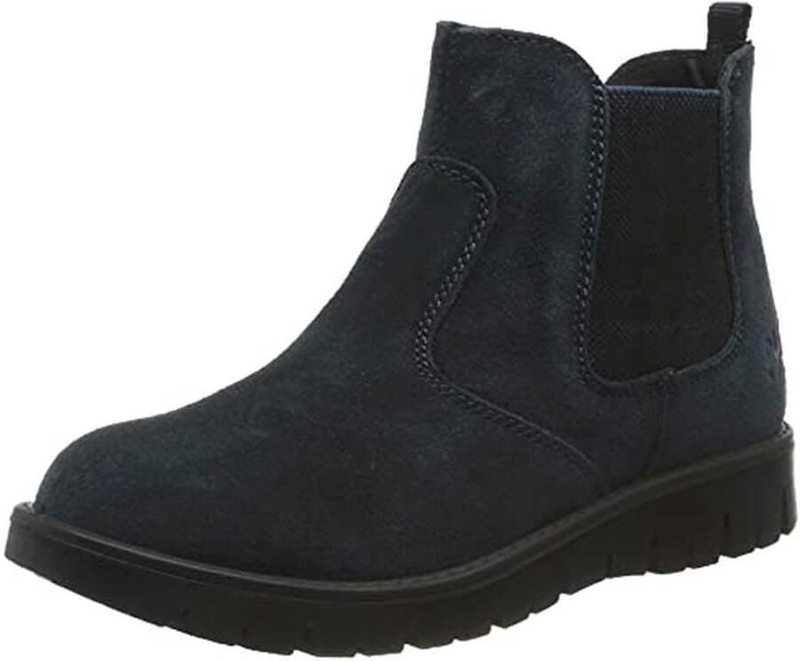 Chelsea-laarsje voor kinderen van morbidissima pelle scamosciata