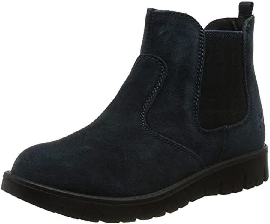 Chelsea-laarsje voor kinderen van morbidissima pelle scamosciata