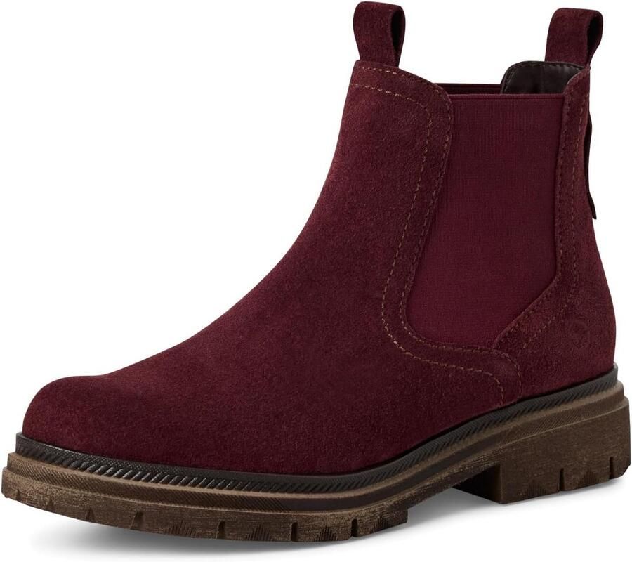 Dames Chelsea boots met elastische inzet
