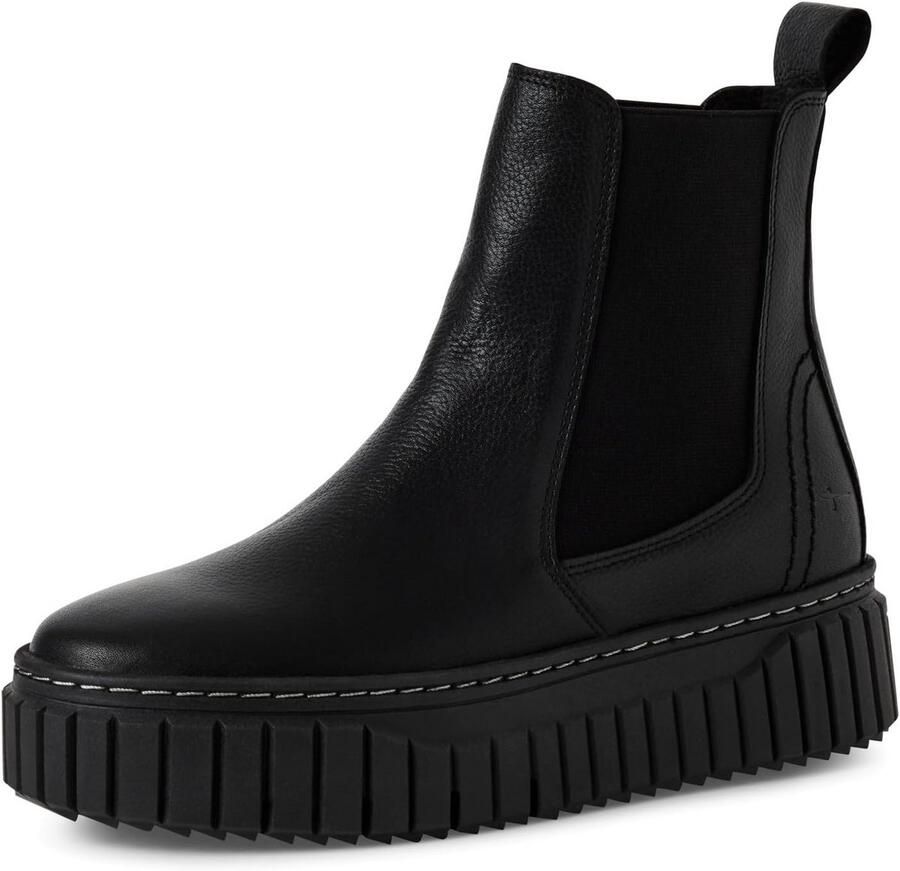 Chelsea laarsjes voor dames Suède en leer look