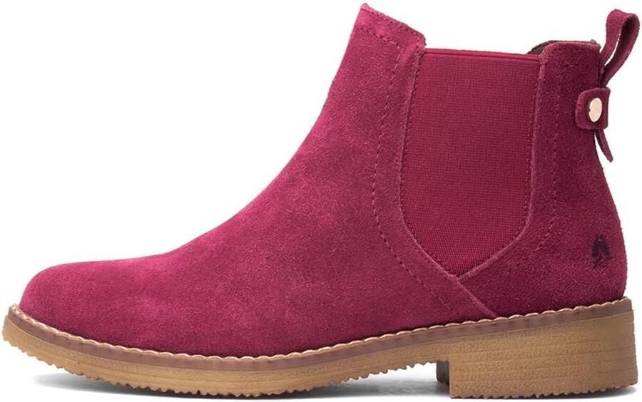 Chelsea Laarsjes voor Dames van Suède Leer met Fleece Voering