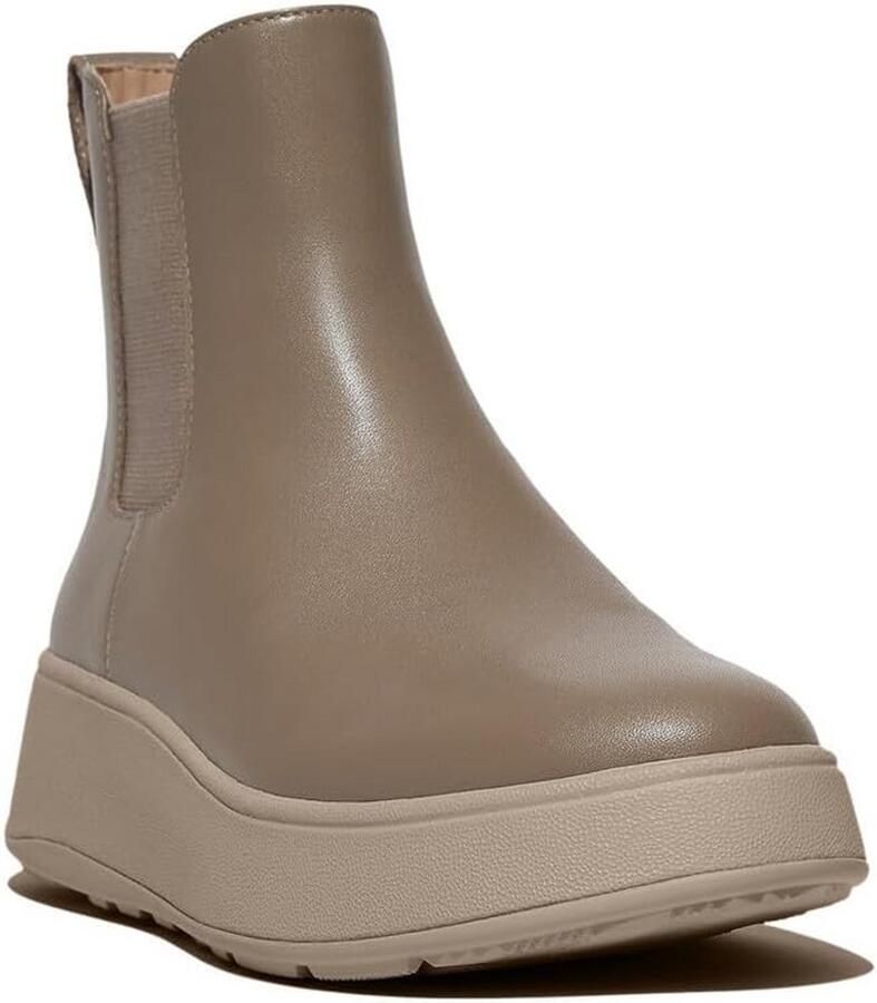 Stoere Chelsea Boots met Plateauzool voor Dames
