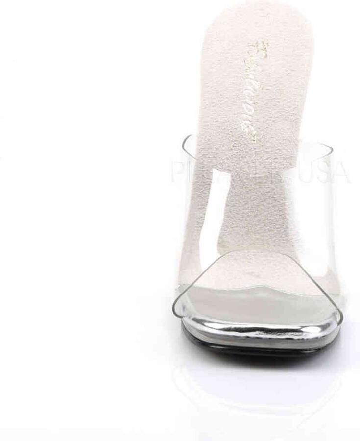 Merkloos Sans marque Muiltjes met hak 37 Shoes CHIC 01 Transparant Zilverkleurig - Foto 2