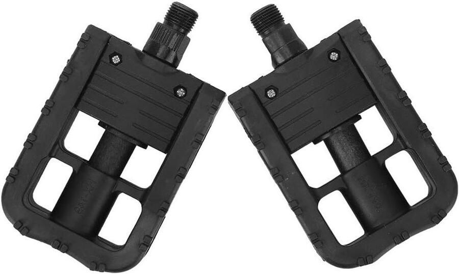 Dilwe Fietspedalen Antislip Nylon Fietsvoetsteun met Gekarteld Ontwerp voor Meer Comfort en Trapefficiëntie voor Volwassenen en Mountainbiken