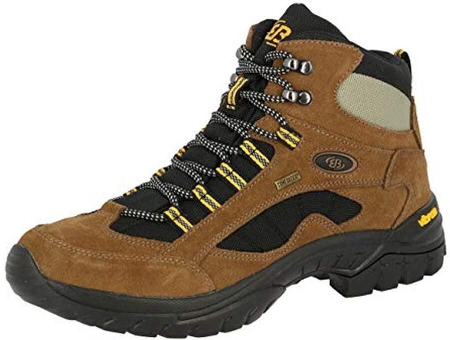 Chimney Rock Trekking en Hiking Schoenen Unisex Bruin Zwart Geel