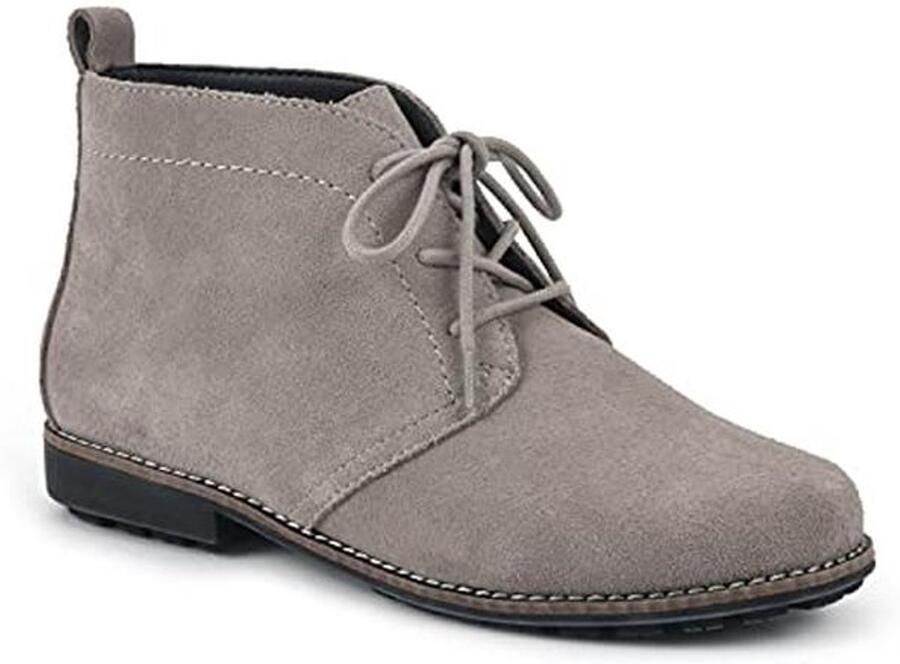 Chukka Laarzen Dames 38.5 EU Grijs Leer