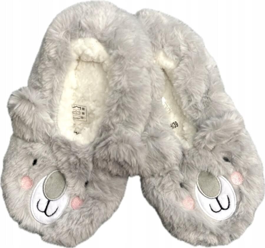 Cleve Dames Pantoffels Koala Zacht & Warm