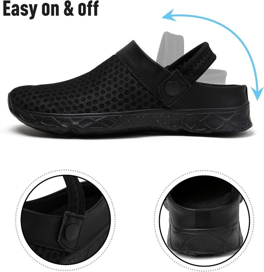 Clogs voor en zomerpantoffels ade d antislip zachte zool tuinschoenen sandalen