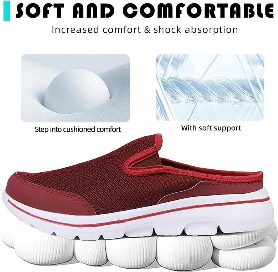 Clogs voor en zomerschoenen strandschoenen comfortabel antislip tuin lichte sandalen voor binnen en buiten