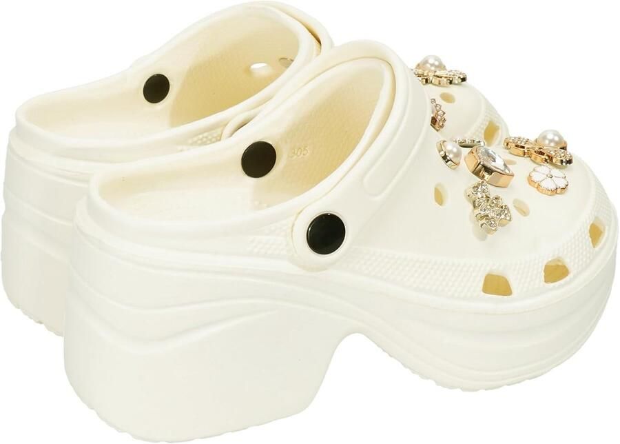 Clogs voor dames plateau slippers sandalen pantoffels badslippers brede zomerschoenen sandalen voor vrouwen