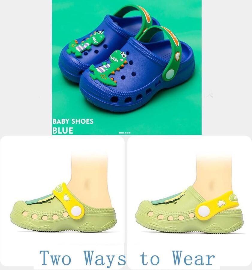 Clogs voor kinderen Kinderpantoffels voor en lichte pantoffels 19-33