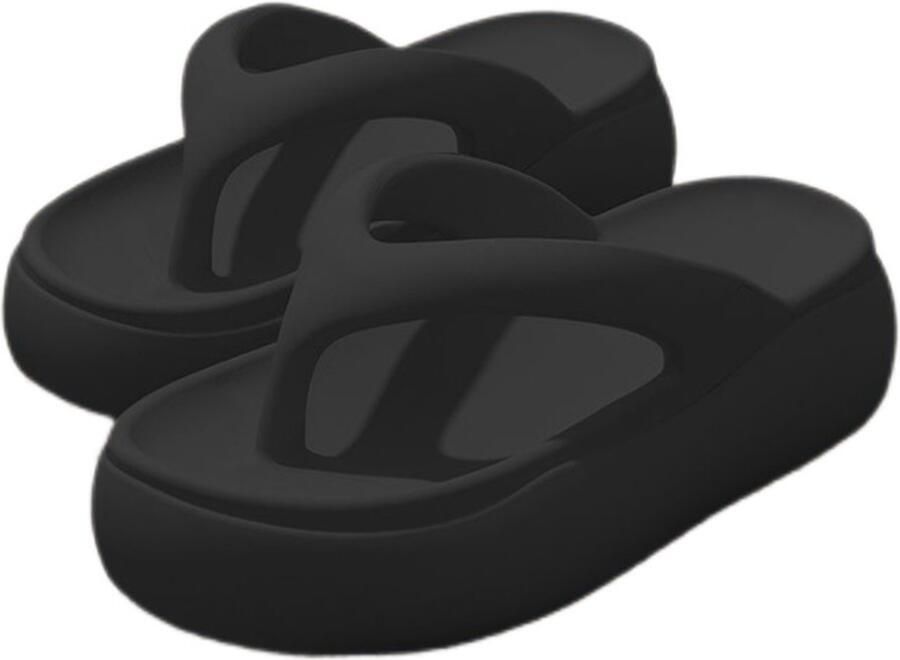 Cloud Super Foam Flip Flops voor dames met memory foam zool-gewatteerde strandsandalen- zachte antislip slippers voor thuis badkamer douche zomer casual vakantie lichtgewicht - Foto 1