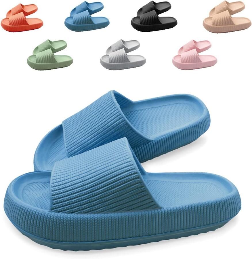 Cloudyzz Pantoffels voor dames antislip zachte slippers zomer badslippers rubberen