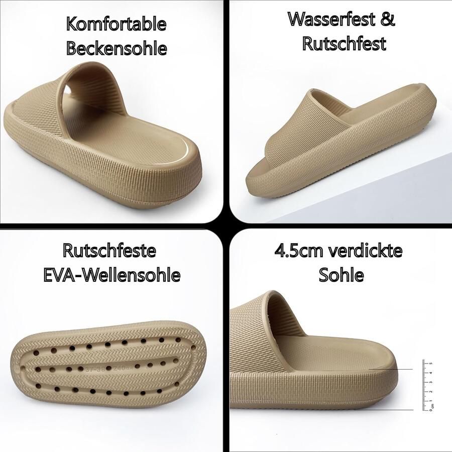 Cloudyzz Pantoffels voor en antislip voor de zomer