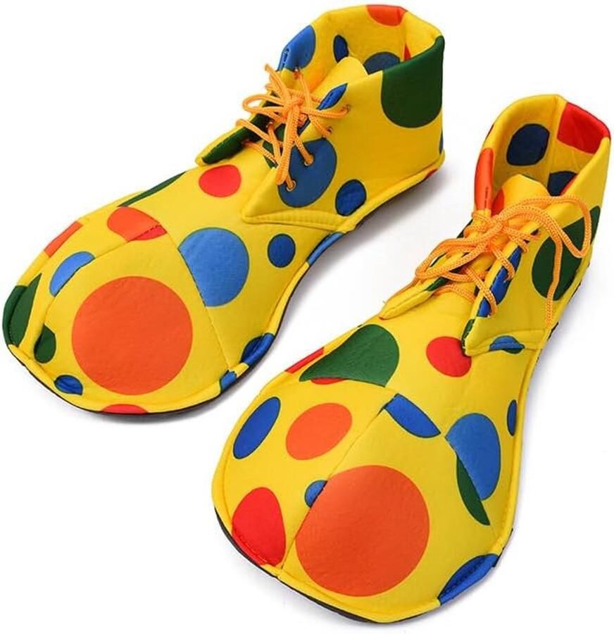 Clownschoenen feestkostuums clownskostuum rekwisieten geschikt voor Halloween wereldboekdag kostuums maskerade en festivaloptredens toneelspelen rollenspel
