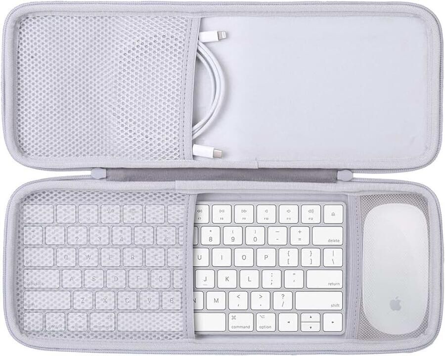 Co2CREA Harde reisbeschermhoes etui tas voor Apple Magic Keyboard en Magic Mouse 2 1 toetsenbord muis set case