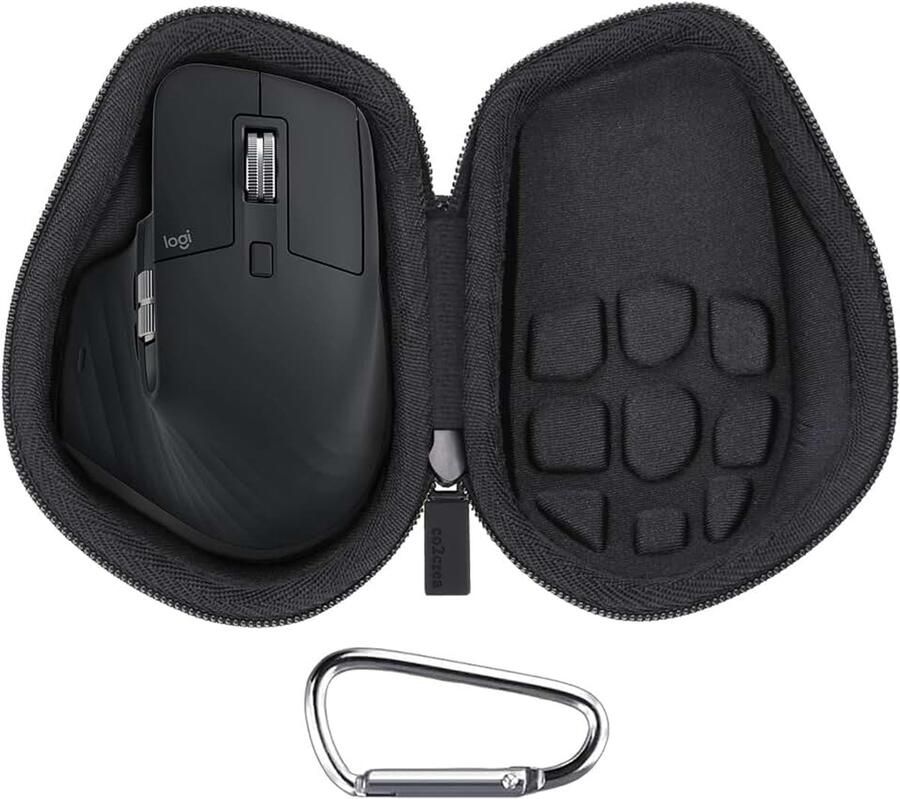 Co2CREA Harde reishoes voor Logitech MX Master 3 Master 3S Advanced Wireless Mouse alleen hoesje