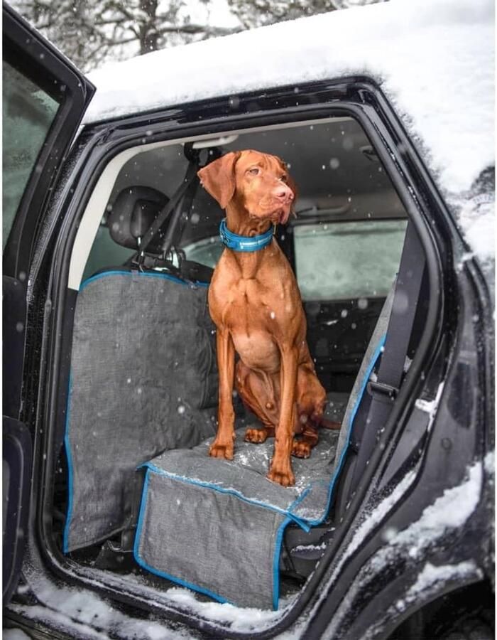 Coast to Coast Hangmat voor honden waterdichte beschermhoes voor achterbank afmetingen x grijs
