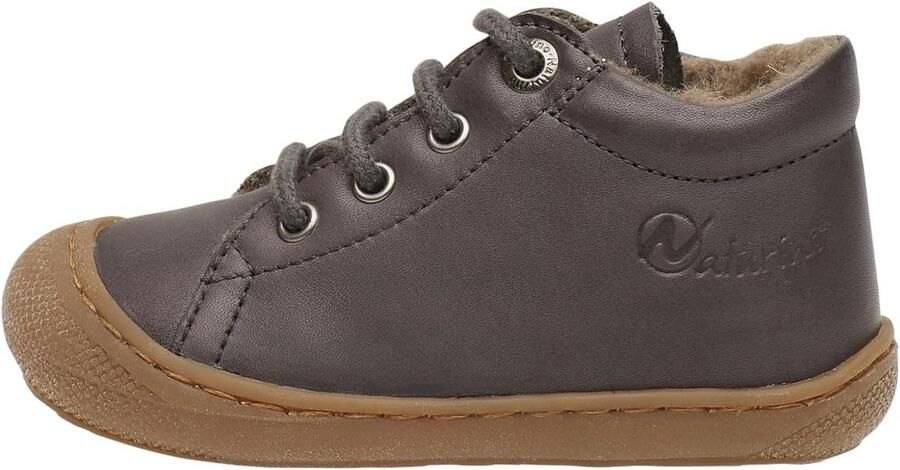 CocoonSneaker Leren Loopschoenen voor Baby's in Marineblauw